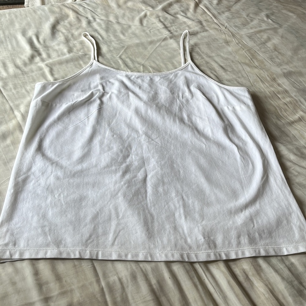 NWT Anaelle white tank top in size 1x/2x
